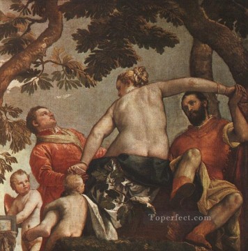 愛の不貞の寓話 ルネサンス パオロ・ヴェロネーゼ Oil Paintings
